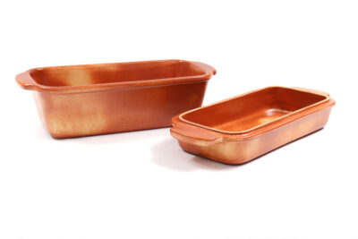 Glineni kalup za kruh i kolače s poklopcem